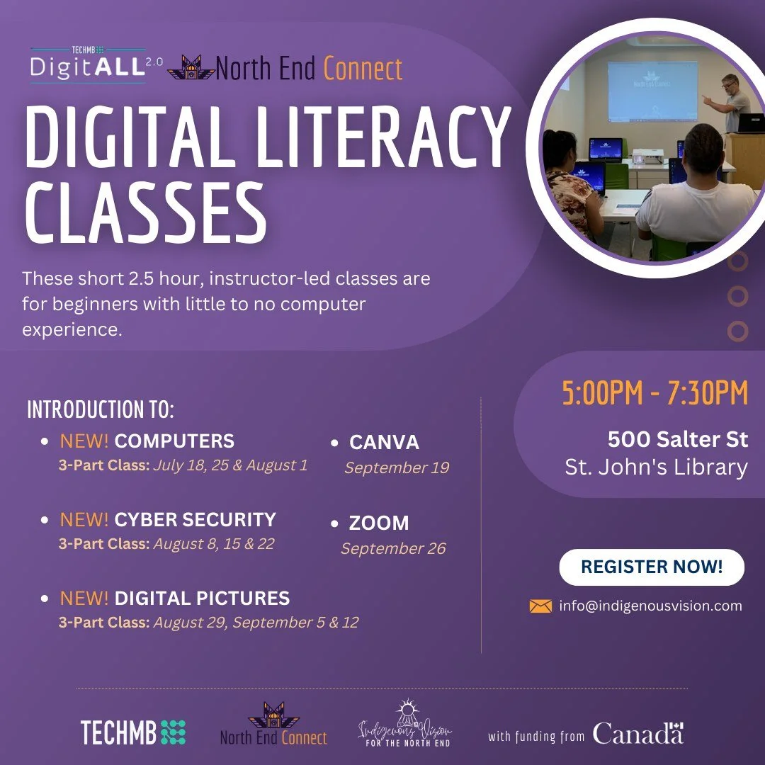 North End Connect Digital Literacy Classes
