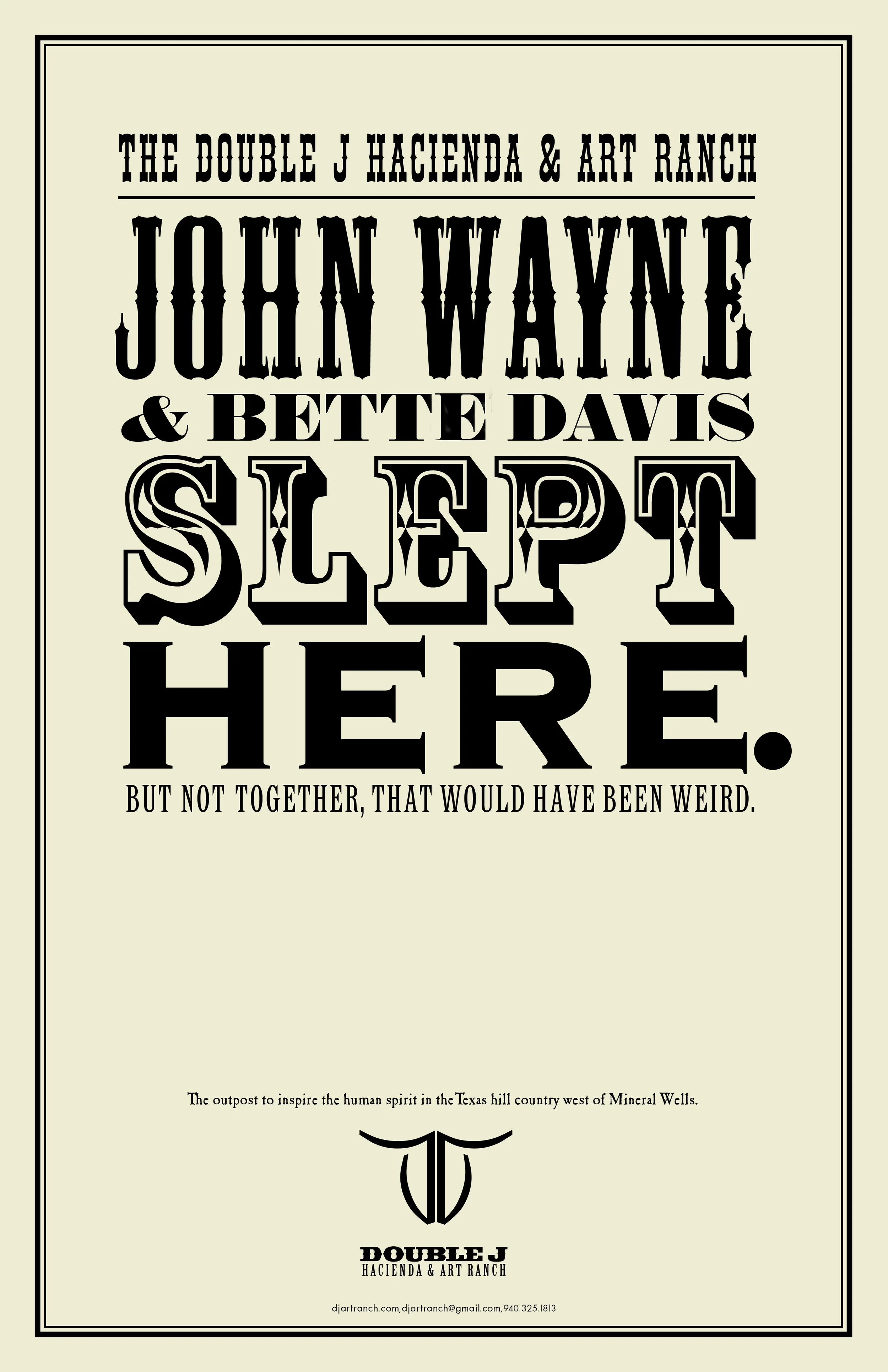 Double J  "Slept Here"