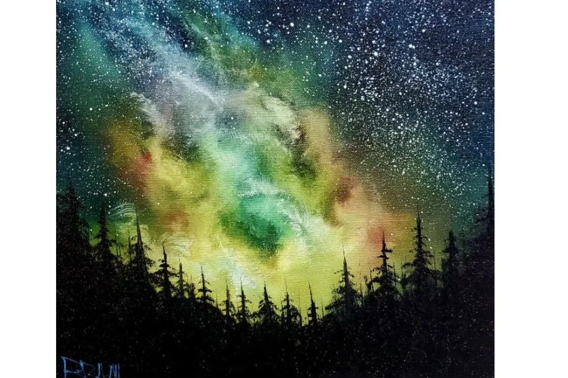 November 5, 3:00pm - "Bob Ross" Style Painting EXCLUSIVE Teen Workshop