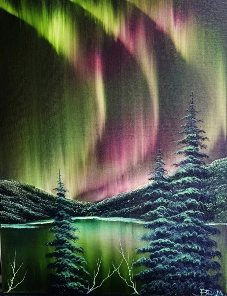 April 23, 5:00pm - "Bob Ross" Style Painting EXCLUSIVE Teen Workshop