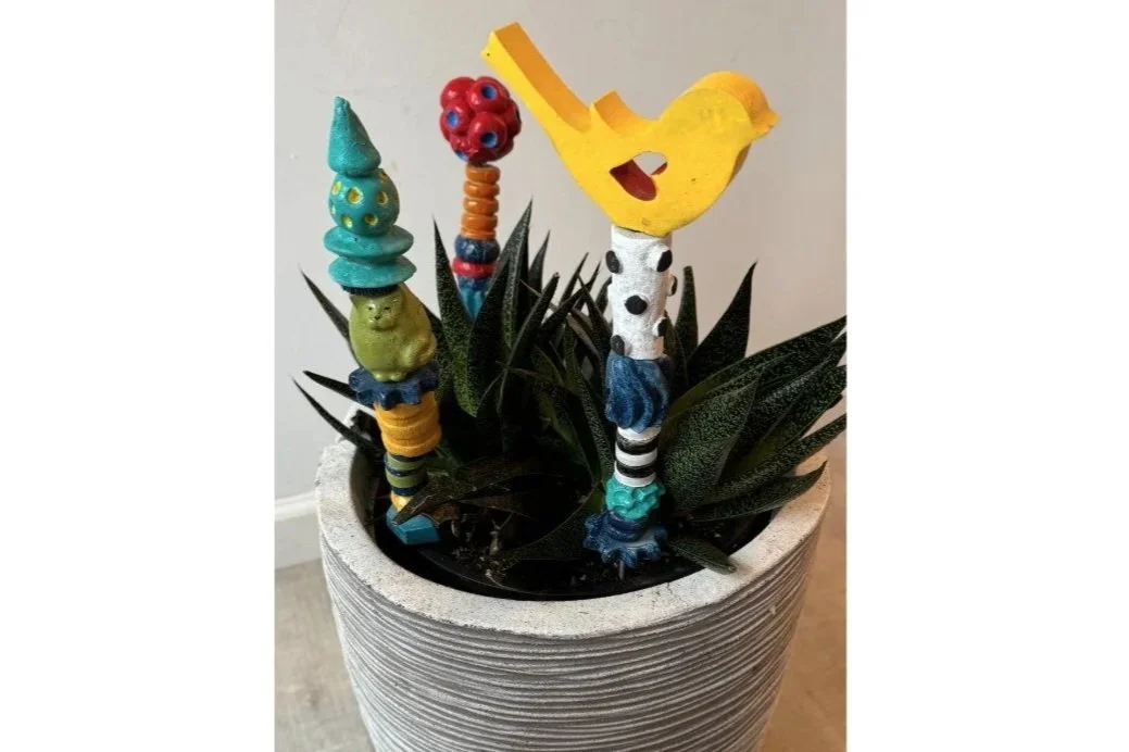 May 14, 12:00pm - Paint and Assemble a Concrete Plant Totem