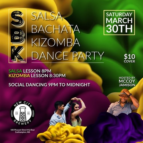 Salsa, Bachata, &amp; Kizomba Dance Party