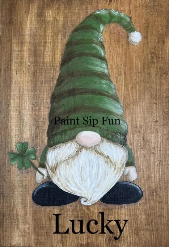 Paint Sip Fun: Lucky