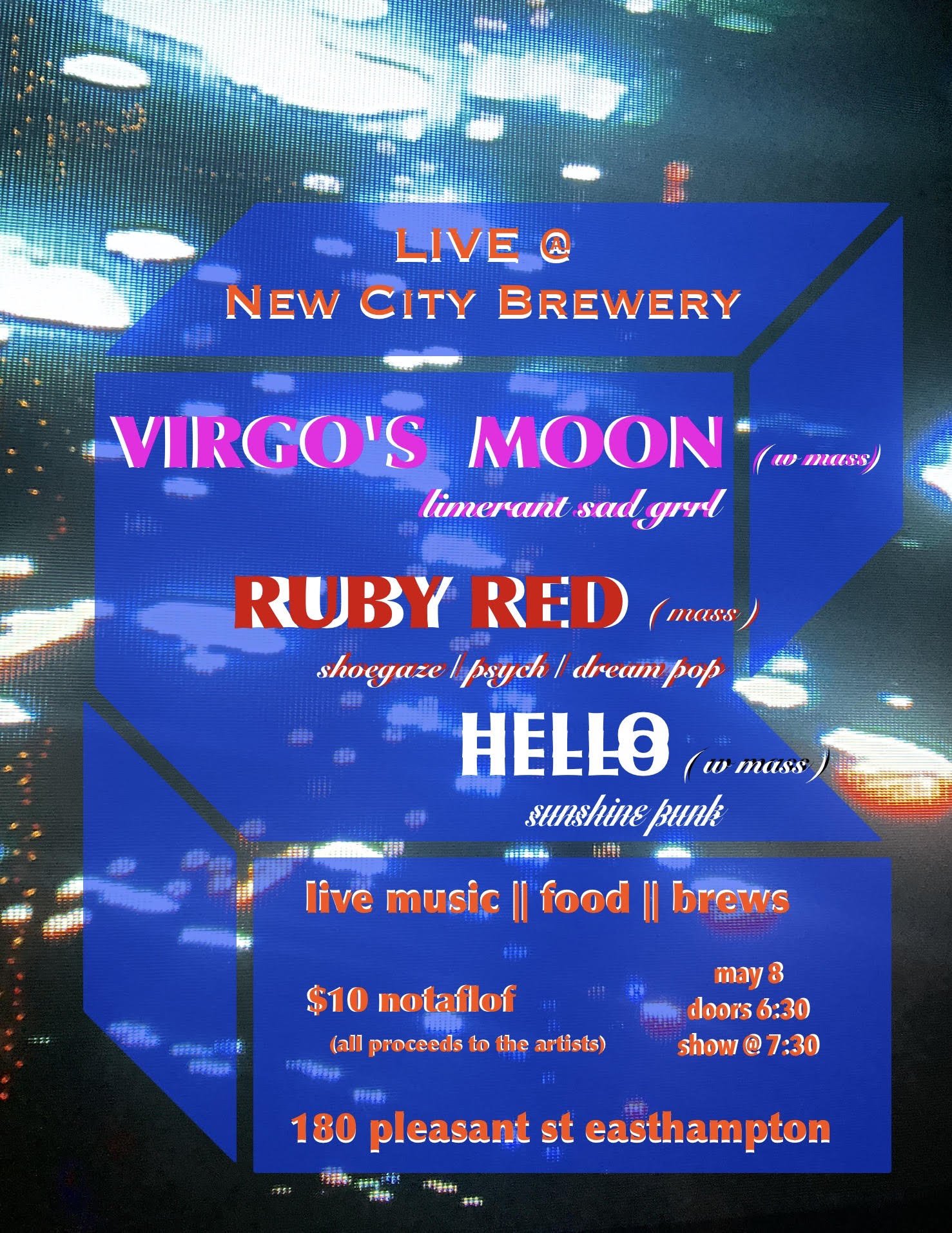 Virgo Moon, Ruby Red, Hello