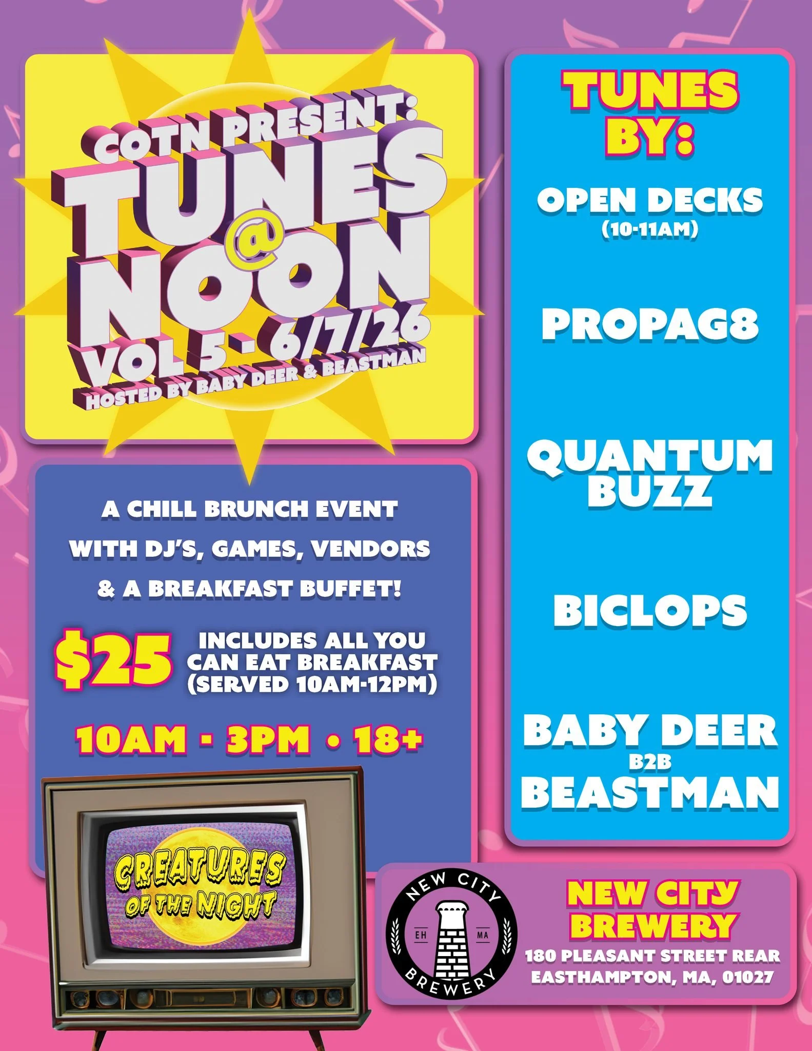 TUNES @ NOON! VOL. 5