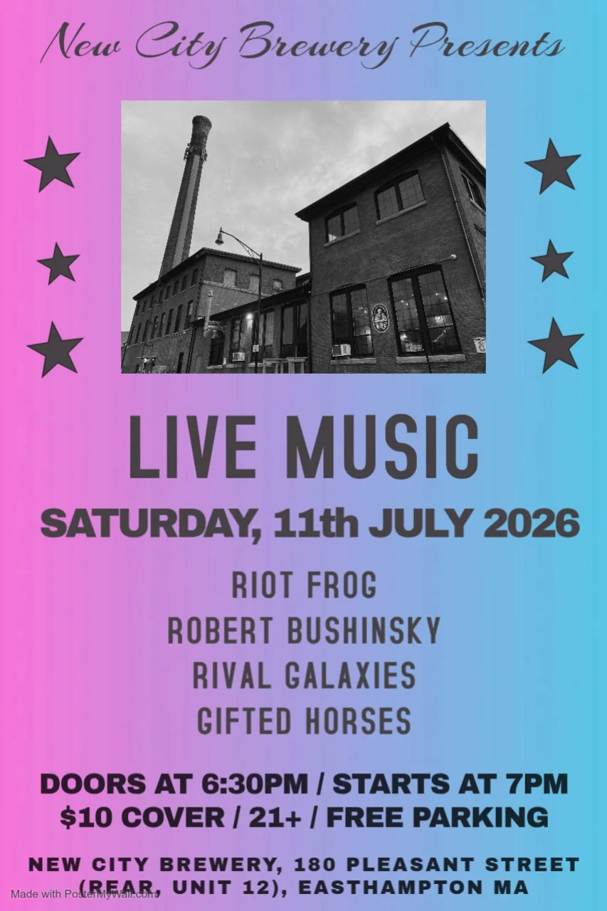 Riot Frog, Robert Bushinsky, Rival Galaxies, Gifted Horses