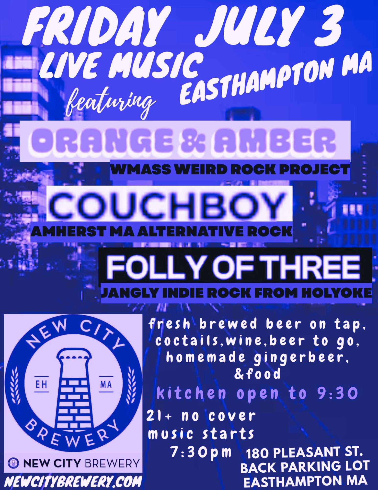 Couchboy with Orange and Amber, Folly of Three