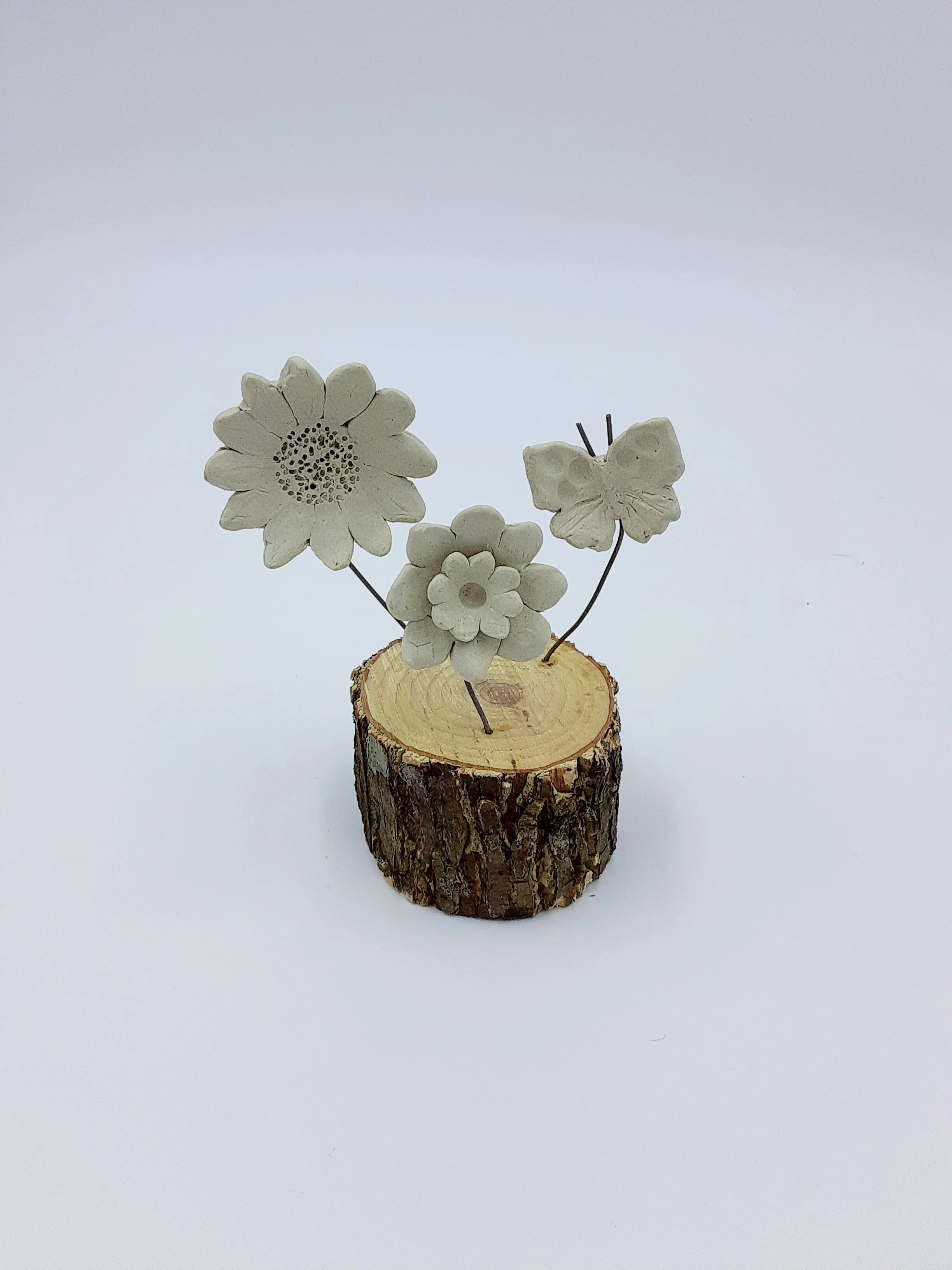 Flower Sculpture  on wood
