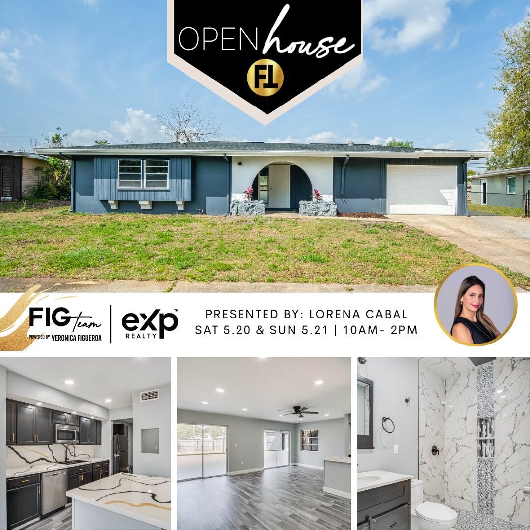 Join us 🗓️ Saturday, May 20th &amp; Sunday May 21st from 10am-2pm for an Open House of this coastal gem home nested in the highly desirable Port St. John.

🏡 Newly Remodeled
✨ Brand new roof, oversized garage, 2 screened porches, and spacious backy