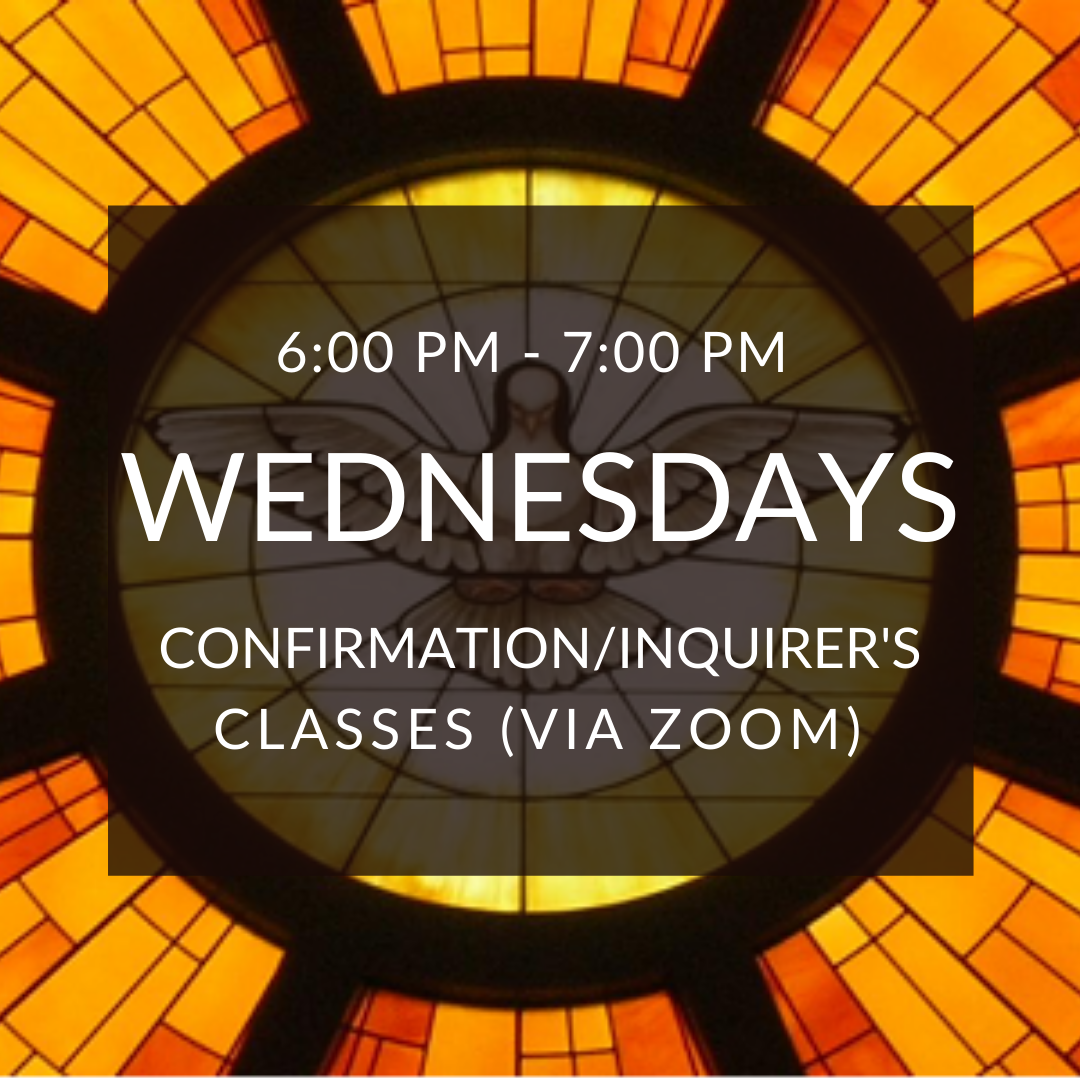 Ash Wednesday, Lent, and Confirmation