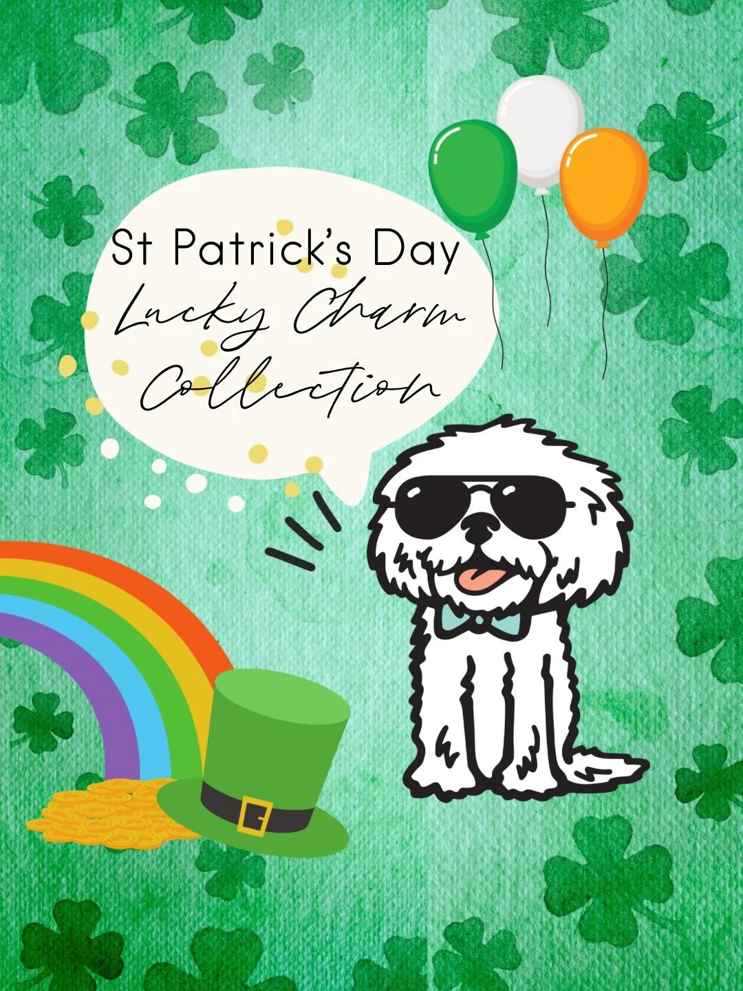 Banjo&rsquo;s Lucky Charm Collection has landed and these bows are pure gold 💚🧡🤍☘️🍺🌈💰

We cannot wait to see your pups wearing them.

🍀 Limited pieces
🍀 Extra charm
🍀 Maximum cuteness

Happy Shopping &amp; don&rsquo;t forget to add a charm t