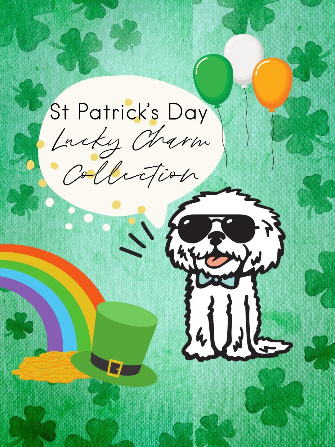 Banjo&rsquo;s Lucky Charm Collection has landed and these bows are pure gold 💚🧡🤍☘️🍺🌈💰

We cannot wait to see your pups wearing them.

🍀 Limited pieces
🍀 Extra charm
🍀 Maximum cuteness

Happy Shopping &amp; don&rsquo;t forget to add a charm t