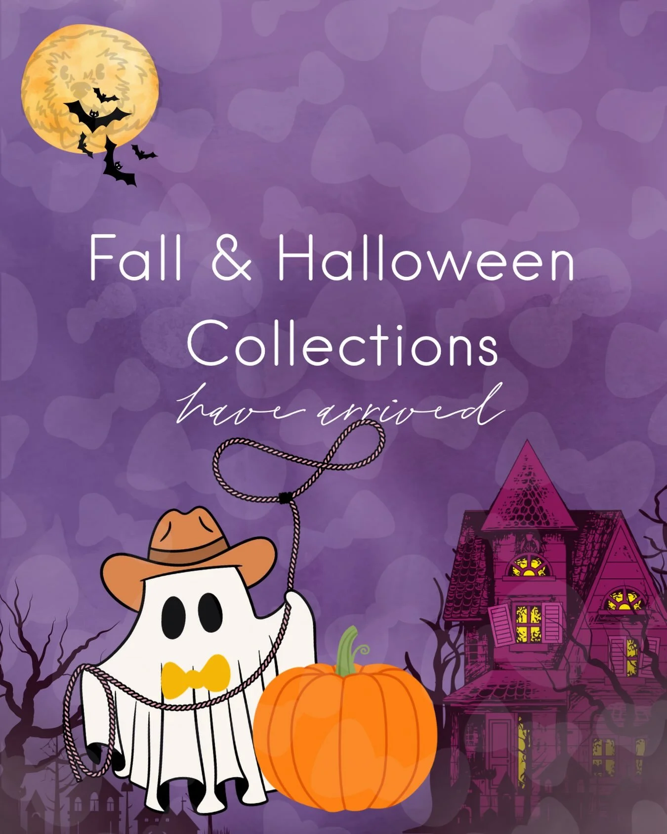 🍂🎃 Fall &amp; Halloween have officially arrived! 👻

The &rsquo;BER months are here and Banjo&rsquo;s Bows has your pup covered &mdash; from cozy fall feels to spooky season sass. 🍁🐾

Plaids, pumpkins, ghosts &amp; a little bit of yeehaw&hellip; 
