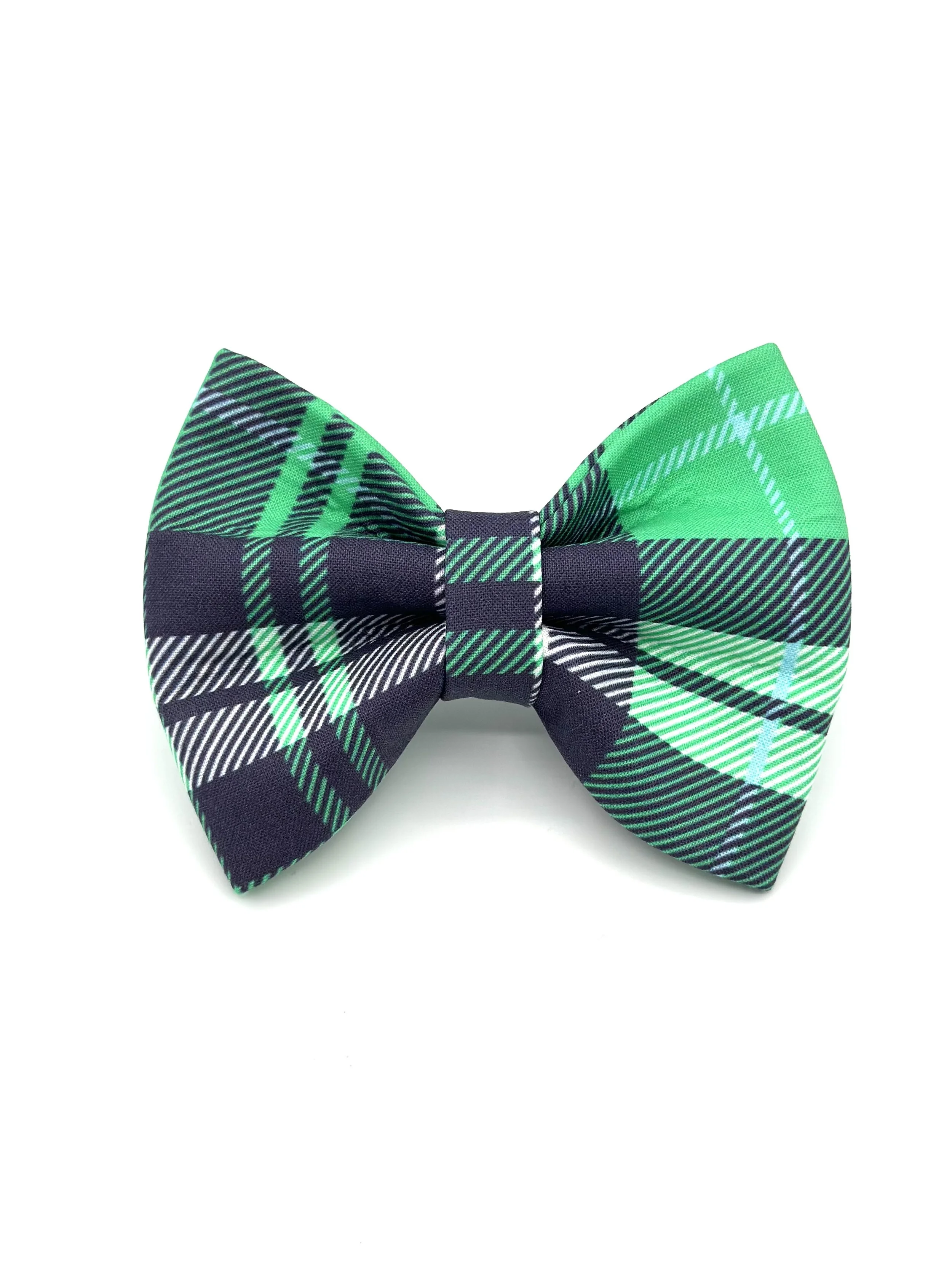 Emerald Tartan Bow