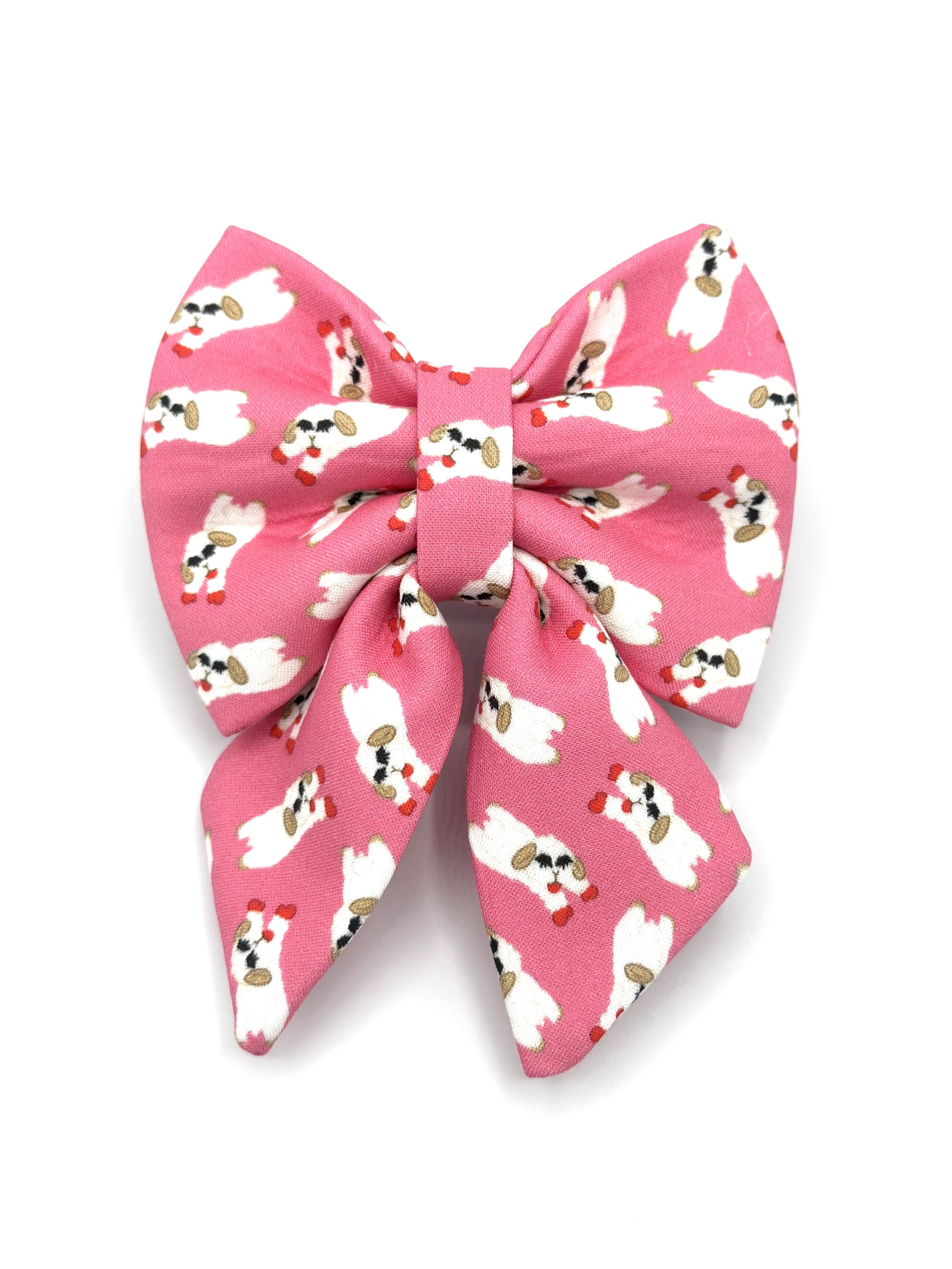 Pink Lamb Chop Sailor Bow