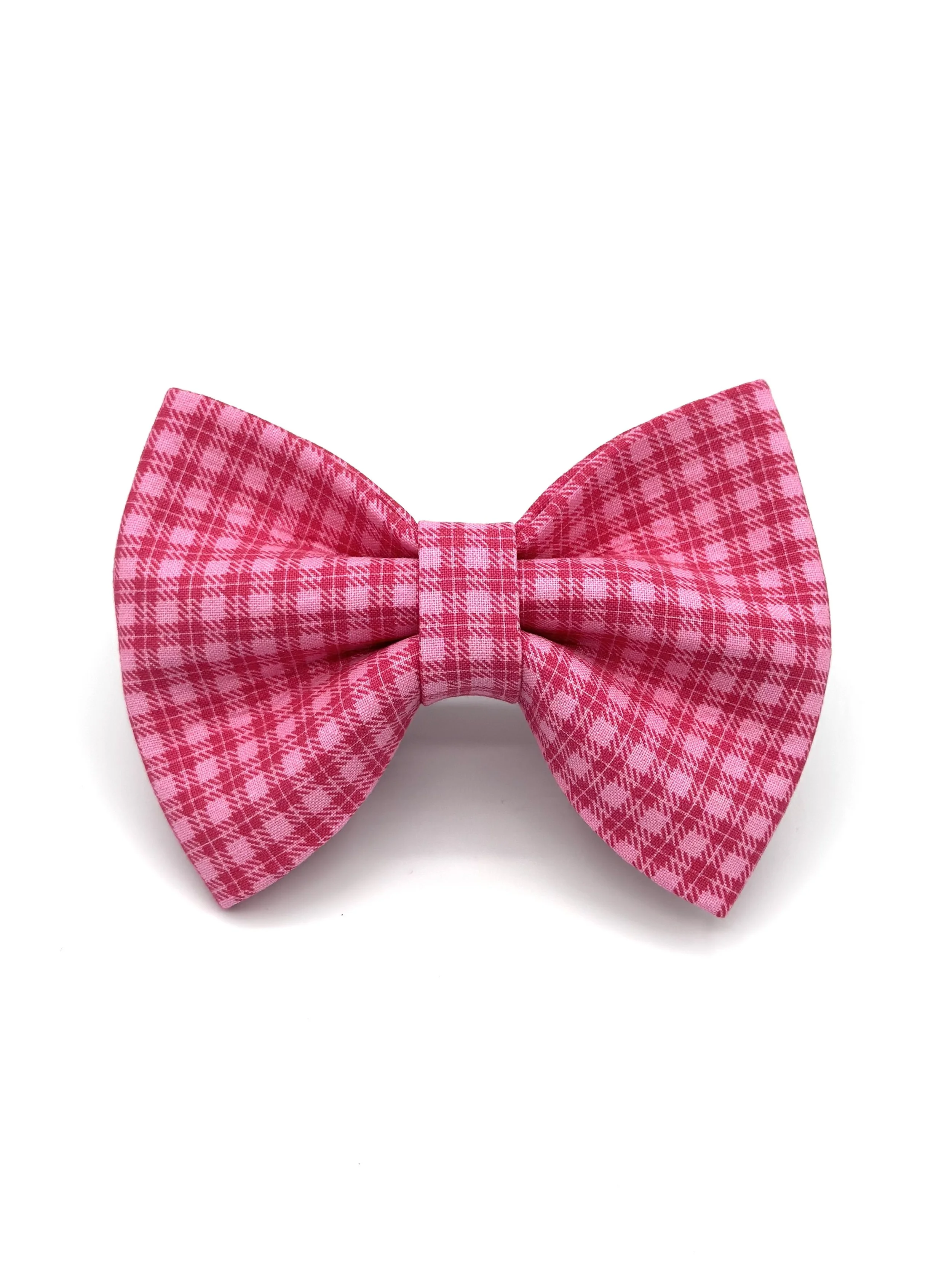 Pink Crush Plaid Bow