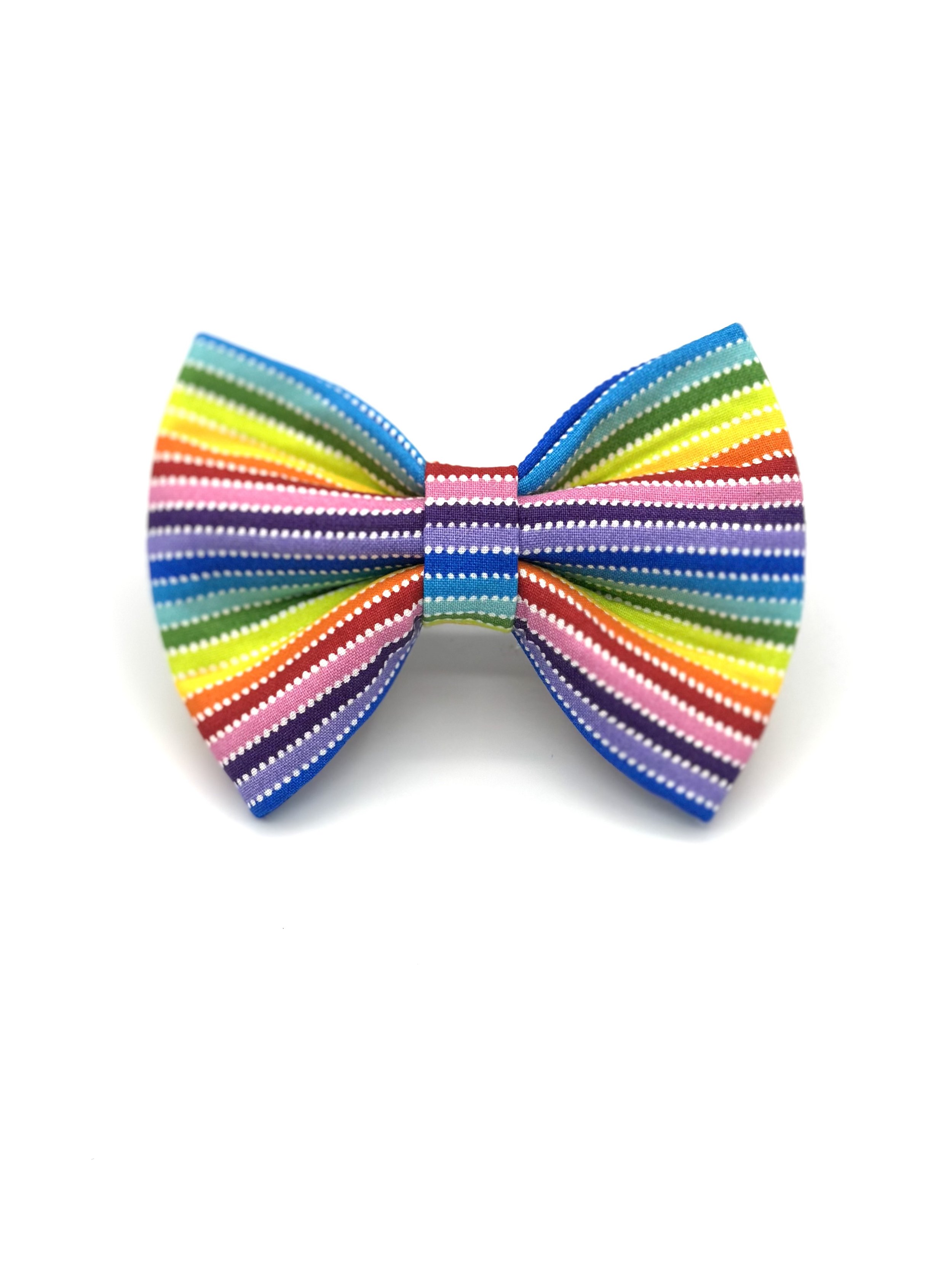 Birthday Stripes Bow