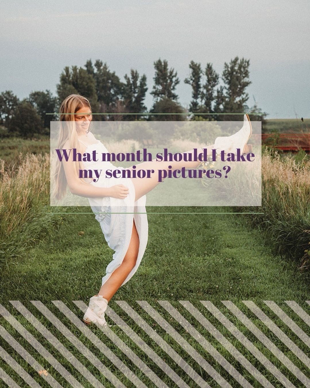 Class of 2027 ✨ Ready for your close-up? Schedule your senior pictures now, summer spots are filling up fast. I'd love to work with you!