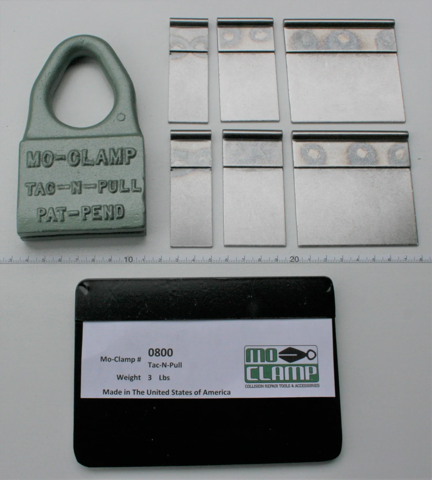 Mo-Clamp Tack-N-Pull Replacement Plates - 0805, Mo-Clamp: Auto Body