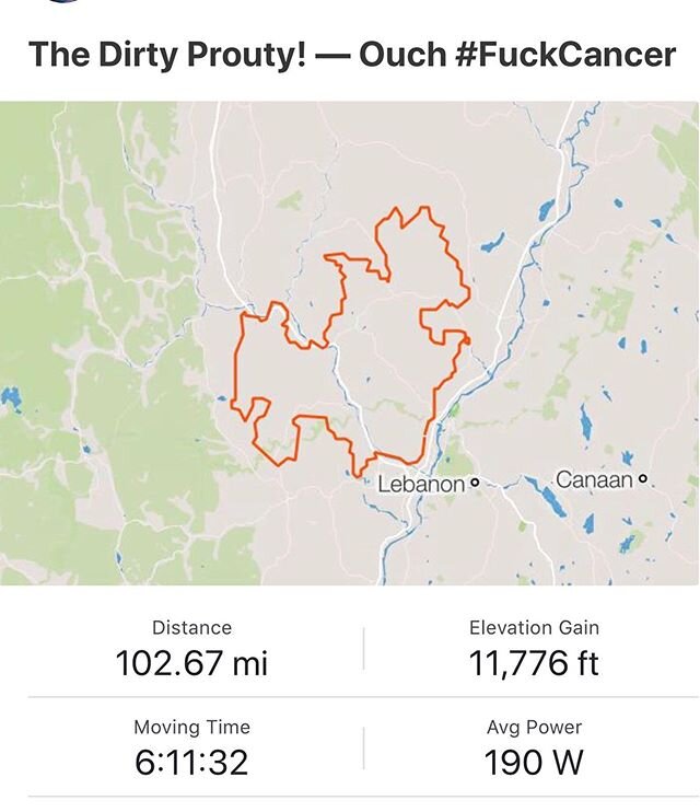 No joke. Nearly 40% of Americans will get cancer in their lifetime. The front group at the DP finished in just over 6 hours @anseldickey . The most courageous rider, in just over 11 hours. Ride the Dirty Project! Support cancer research! July 10, 202