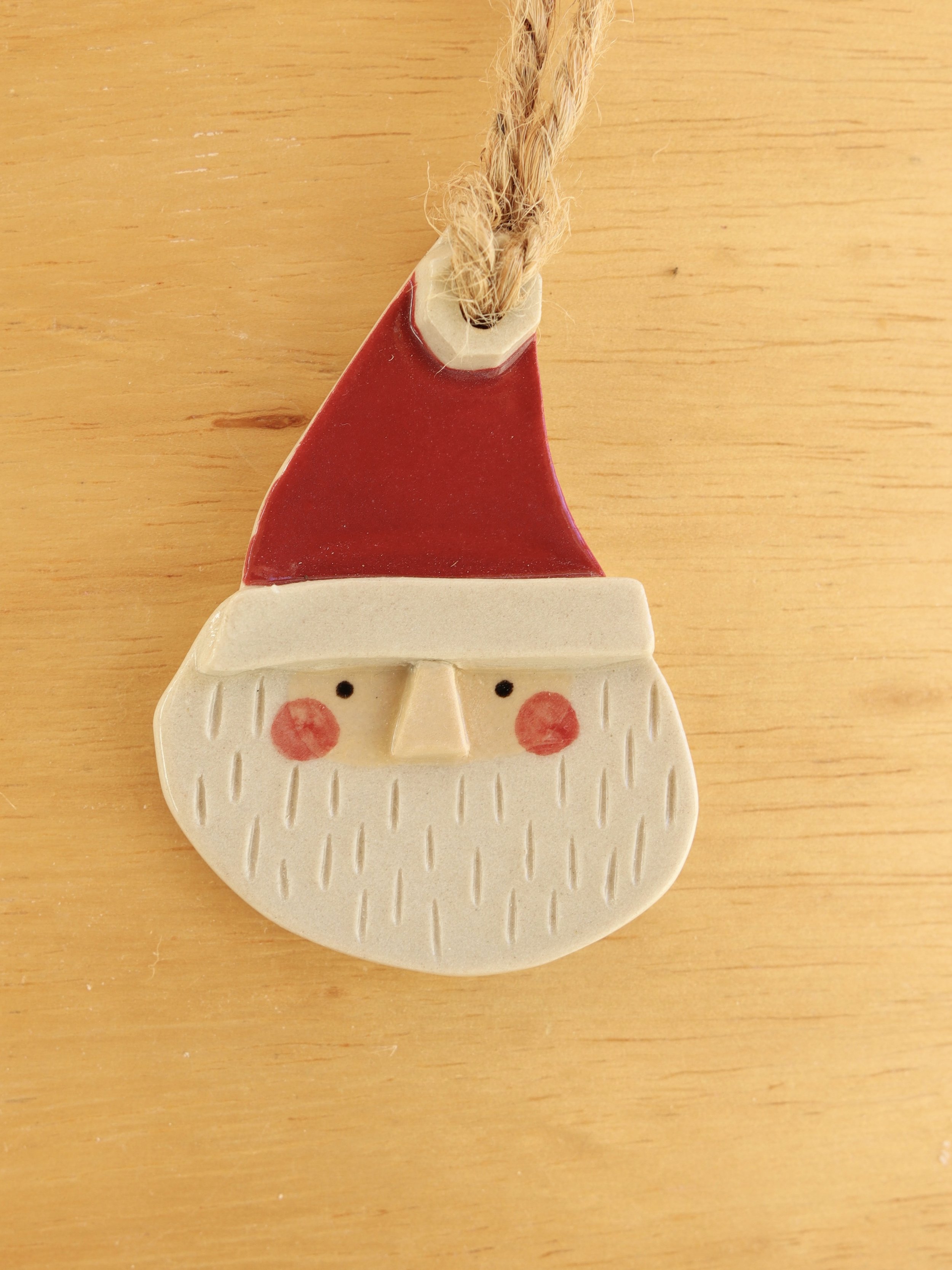Seconds//Santa Ornament
