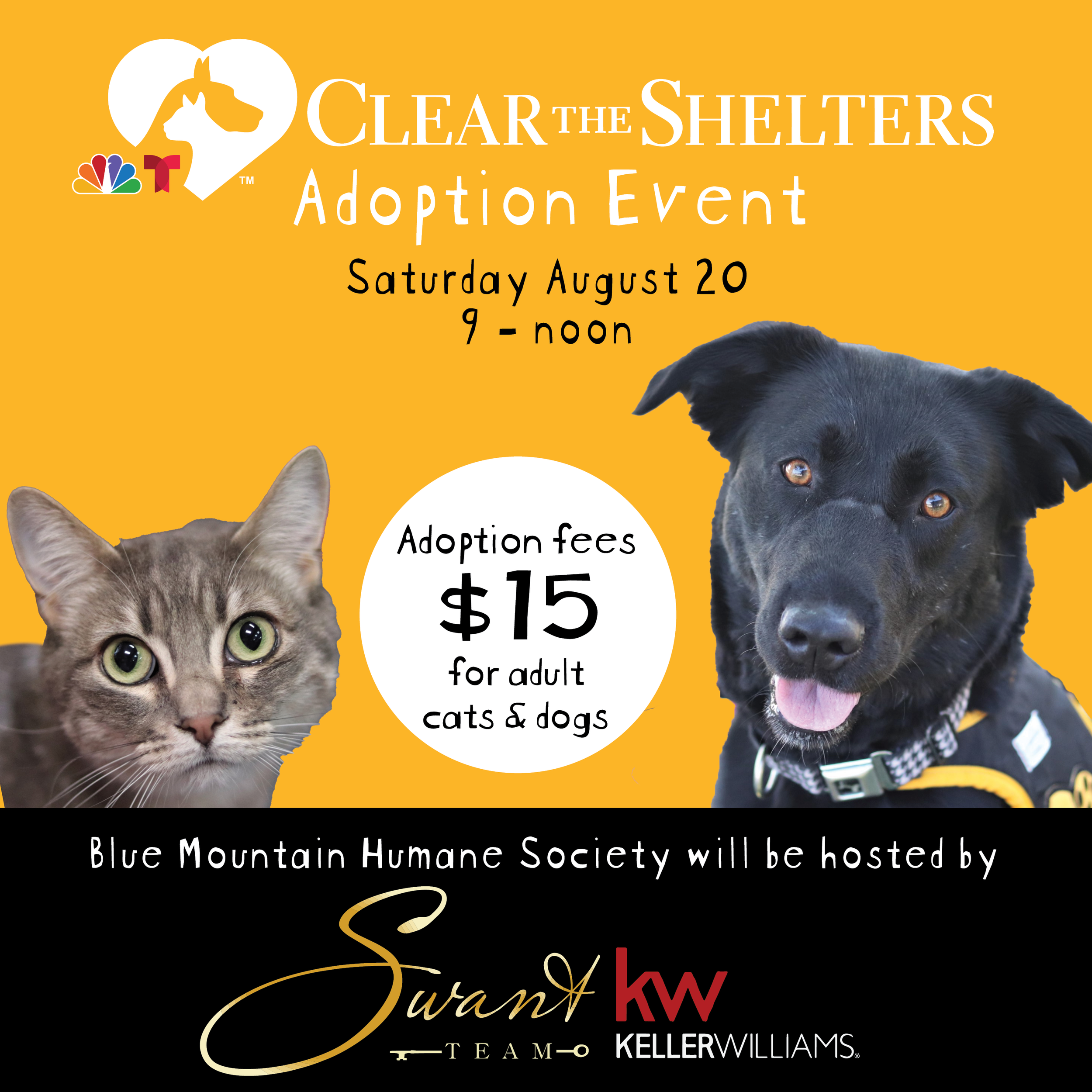 Clear The Shelters Adoption Event
