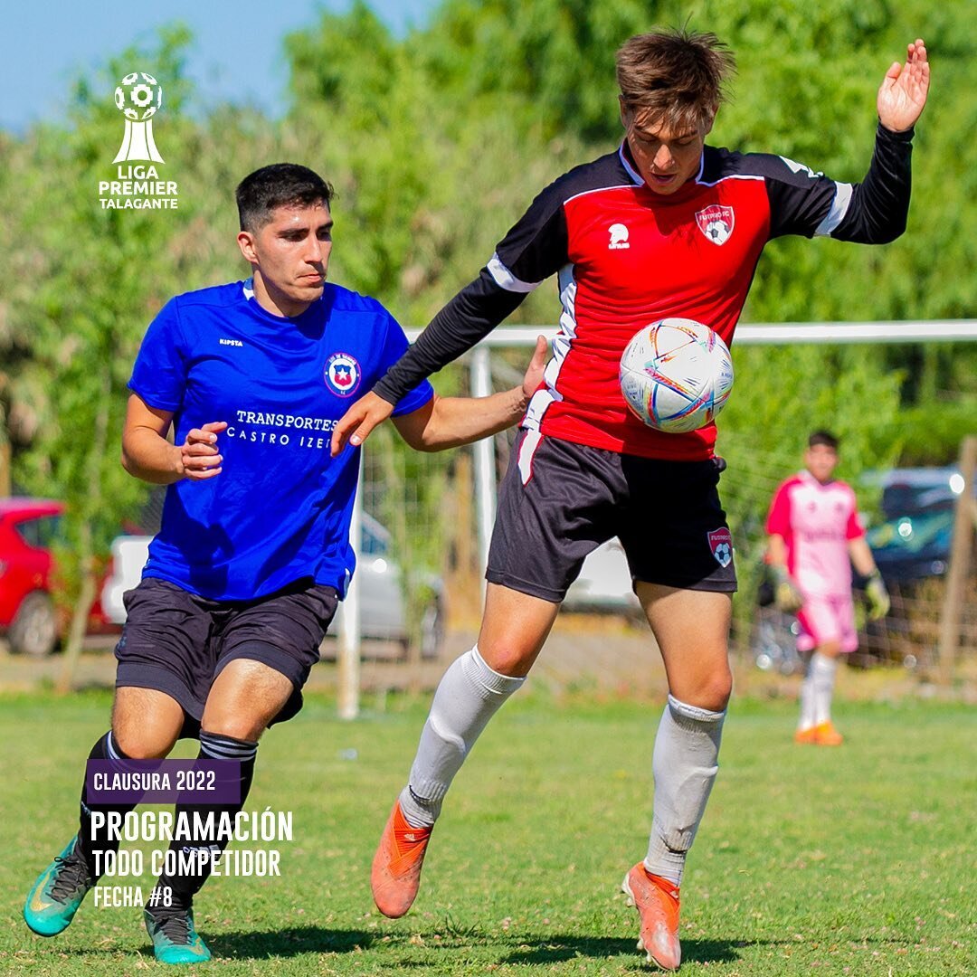 [Todo Competidor] #Clausura2022

⚽️💥 Se viene la #fecha8 del Torneo de Clausura 2022. Revisa el horario en el que juegas y los suspendidos para el fin de semana.

🤝 Nos vemos en la cancha 🏟

#ligapremier #ligapremiertalagante #talagante