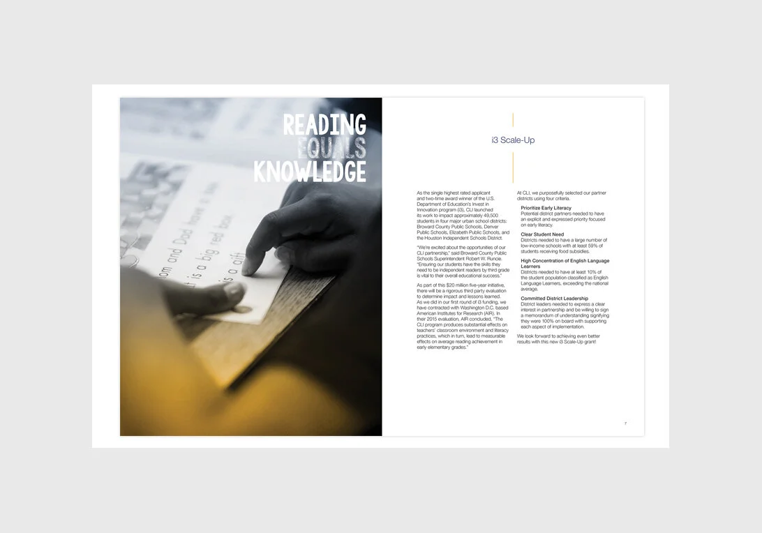 Annual Report Spread