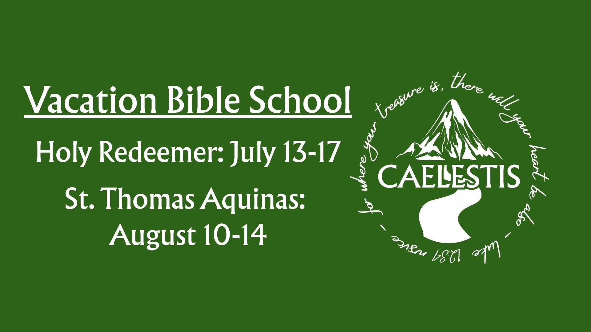Vacation Bible School