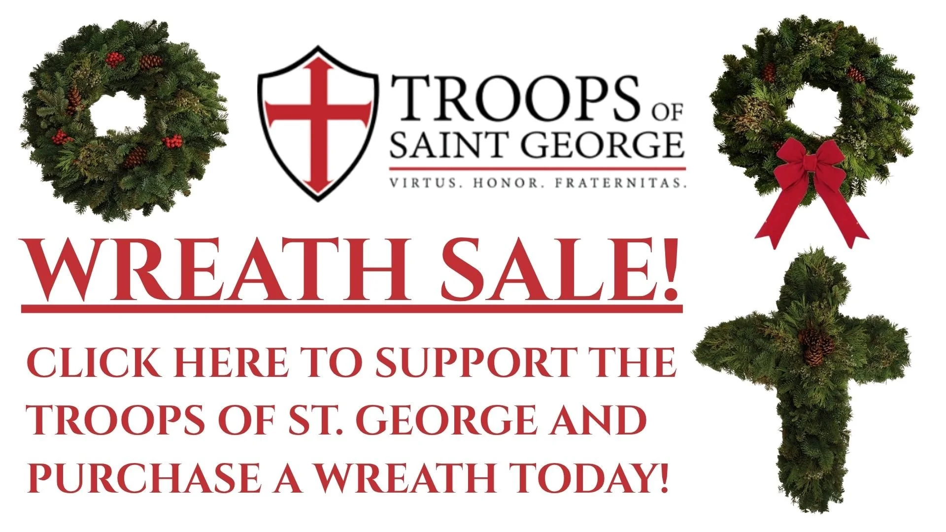 Troops of St. George Annual Wreath Sale