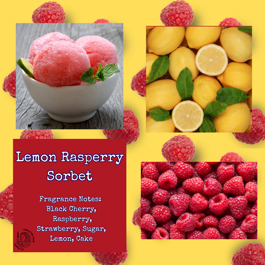 Lemon Raspberry Sorbet