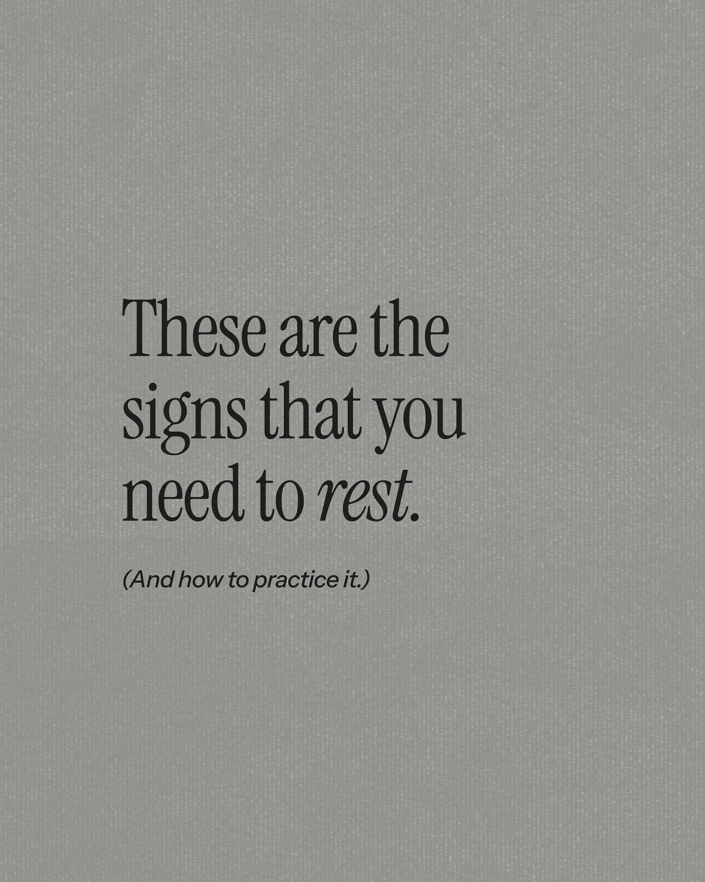 Burnout isn&rsquo;t fixed by a nap or a vacation. It&rsquo;s a sign that your mind, body, heart, and soul are all asking you to pause. It's a sign I ignored for years.

When you feel drained, uninspired, unmotivated, or guilty for resting, it&rsquo;s