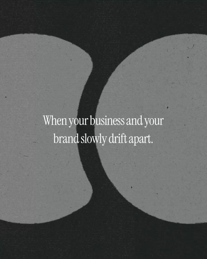 When your business grows, but your brand doesn't grow with it, a gap begins to form.

Your services evolve. Your team changes. Your vision sharpens. But the story you're telling the world often gets left behind.

The result?

&bull; Confusing messagi