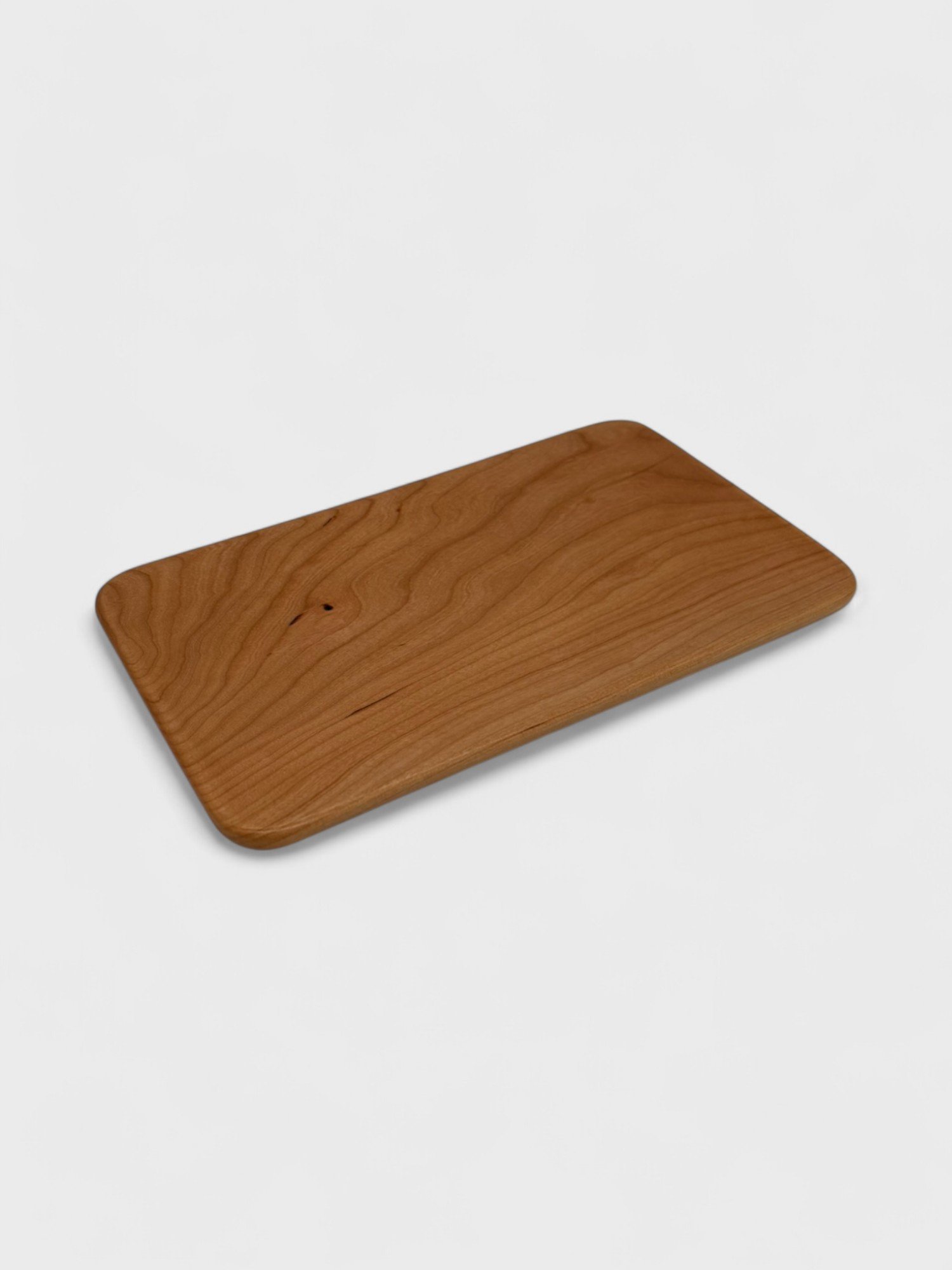 a small tray made from Cherry wood