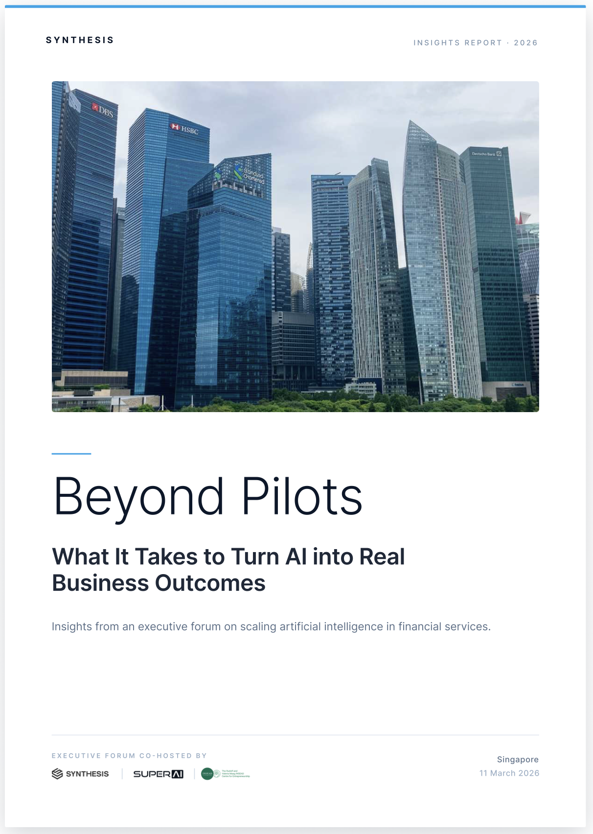 Beyond Pilots: Turning AI into Real Business Outcomes