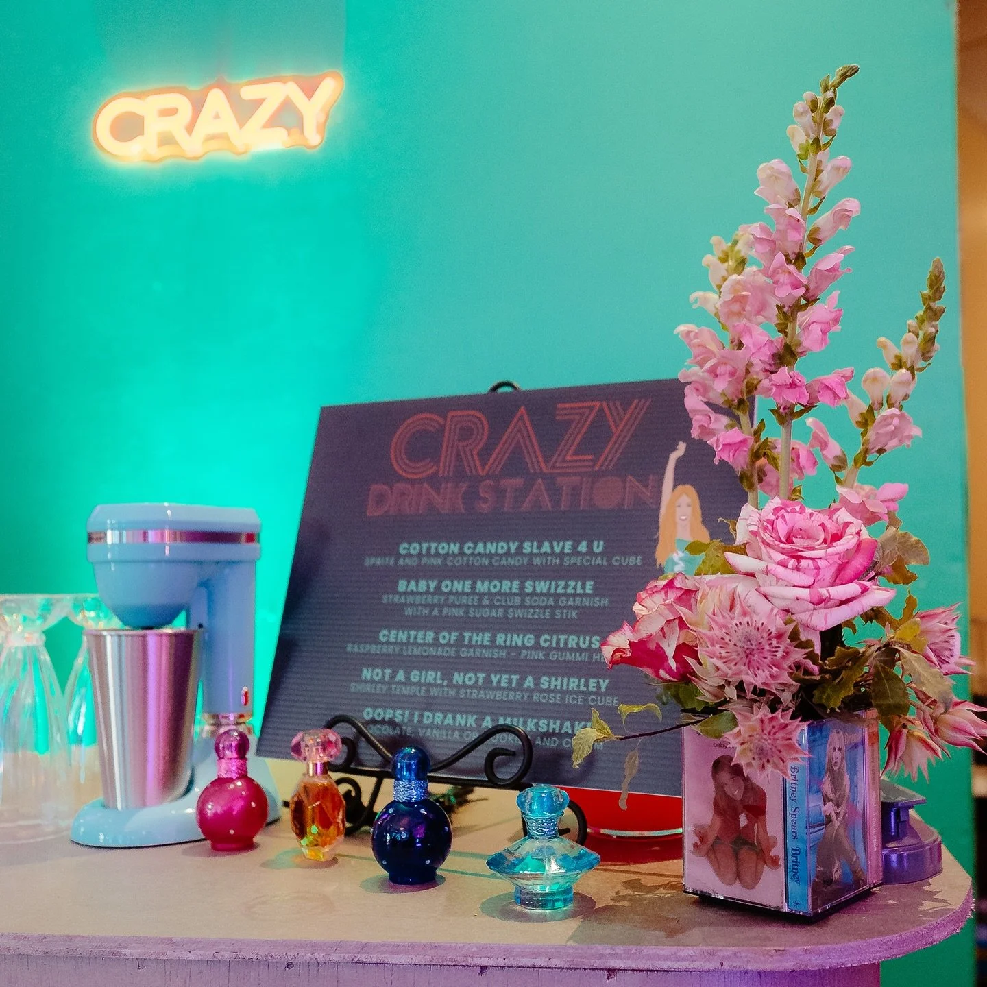 CRAZY Mocktails at &ldquo;She&rsquo;s so lucky 7 .. it&rsquo;s Olivia&rsquo;s Birthday one more time&rdquo; 🩷

Inspired by the one and only @britneyspears 

&mdash;&mdash;&mdash;
🎥 @ryanrdaugherty @lucid.mediagroup 
&mdash;&mdash;&mdash;
#oroeventc