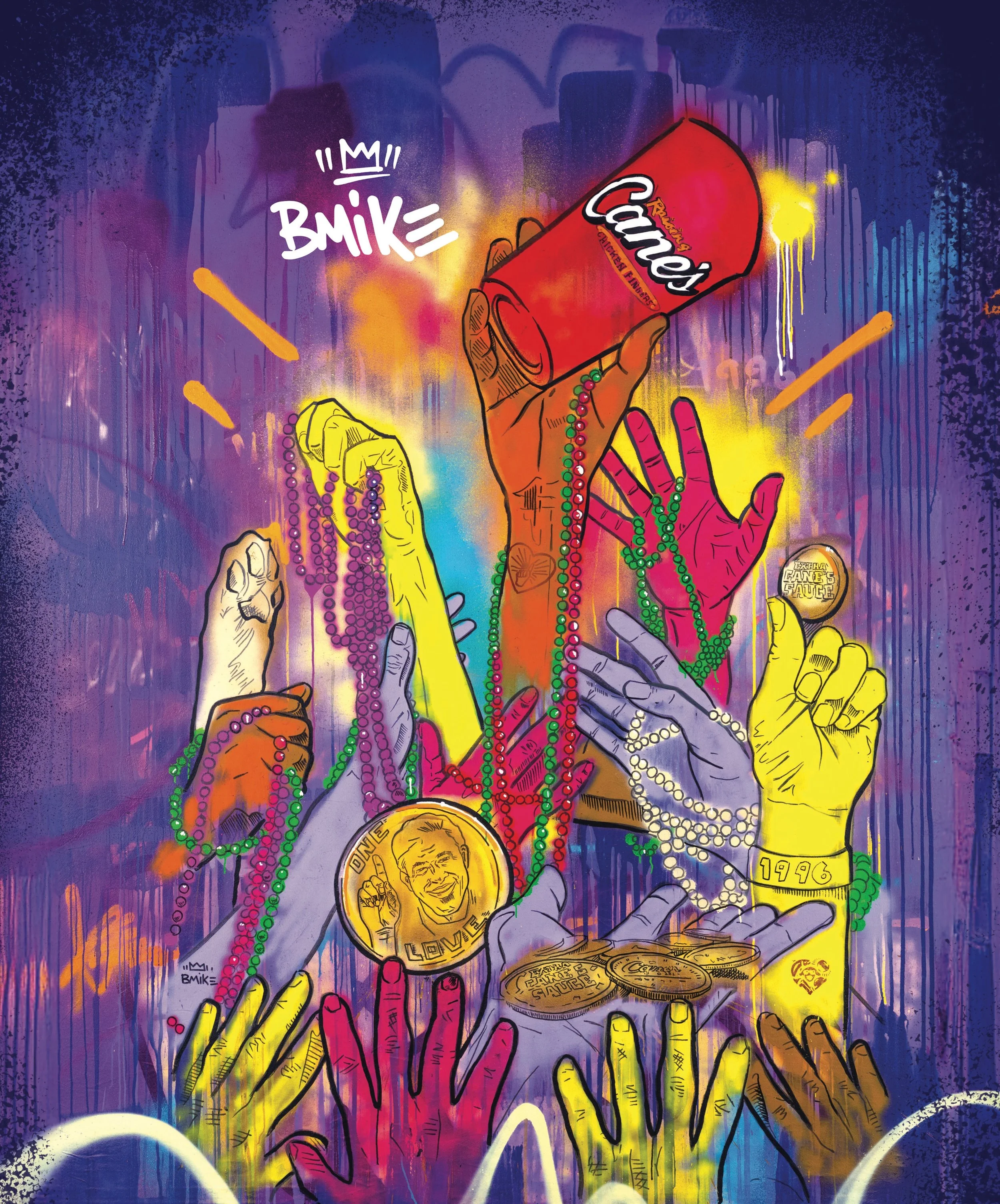 BMIKE Poster Signing with Raising Cane’s (New Orleans)