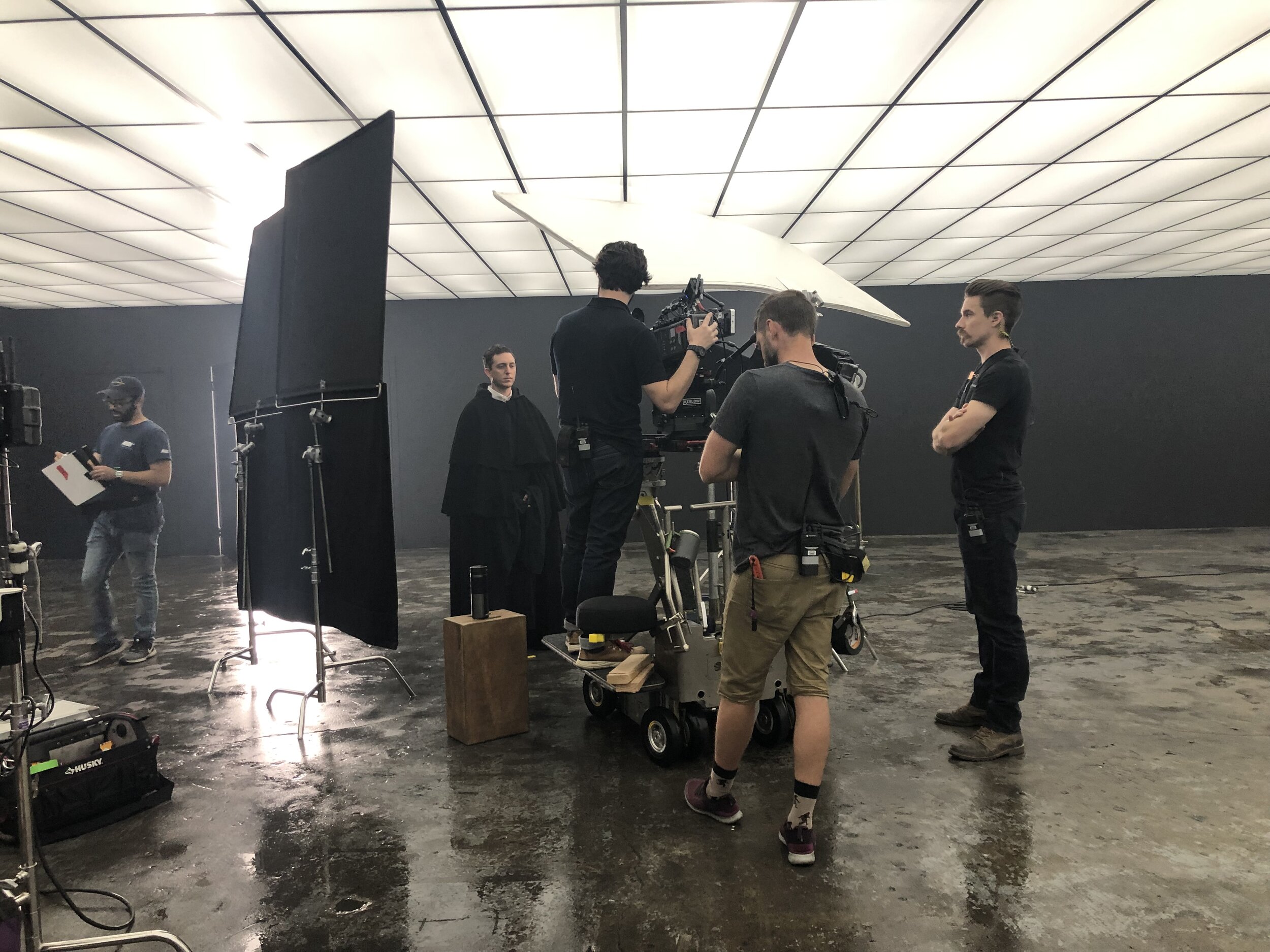 Los Angeles, CA. A shot in progress for the Director's Diversity Initiative.