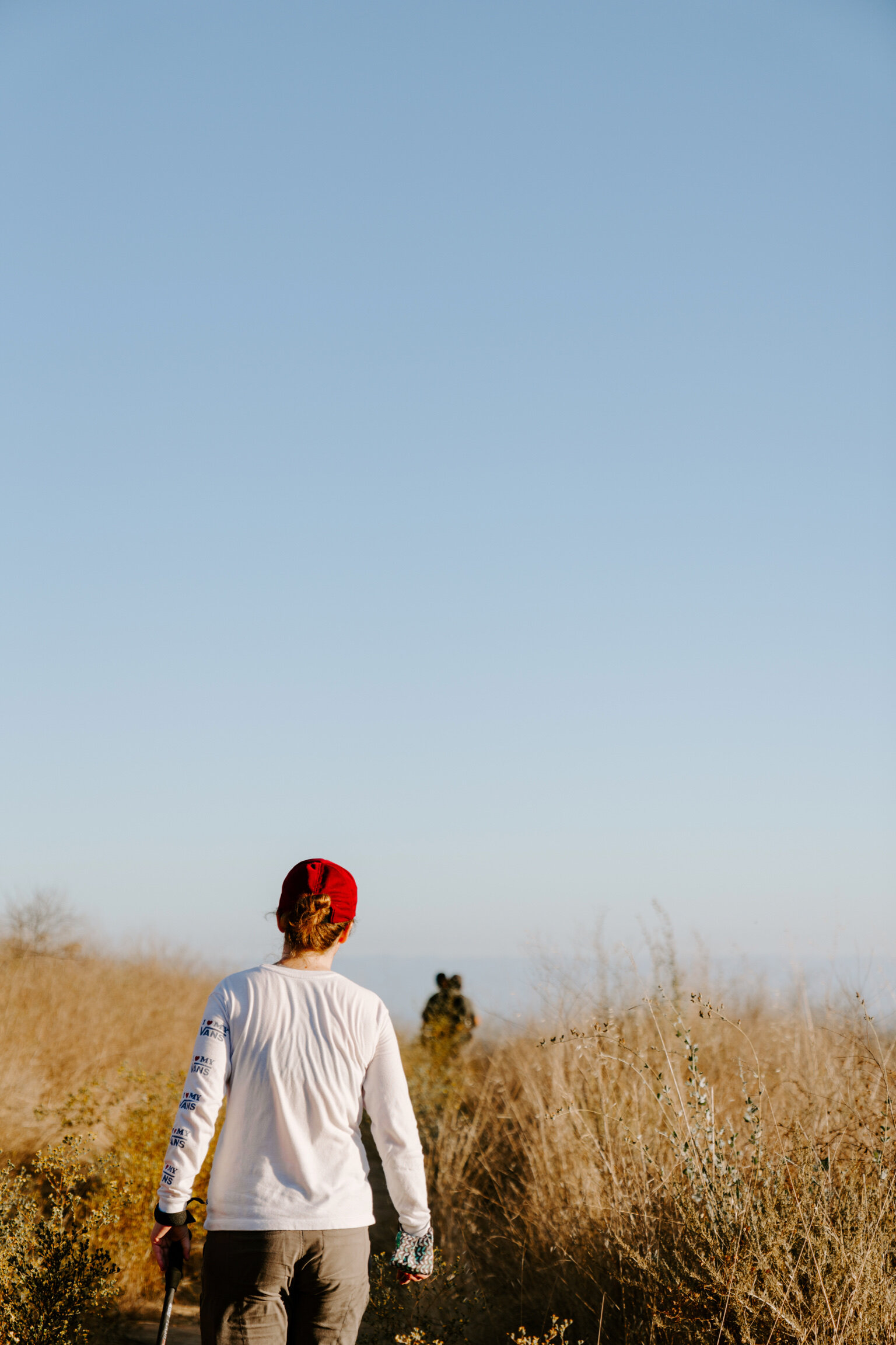 Malibu, CA. Me hiking. Photo courtesy of Pam Loh.