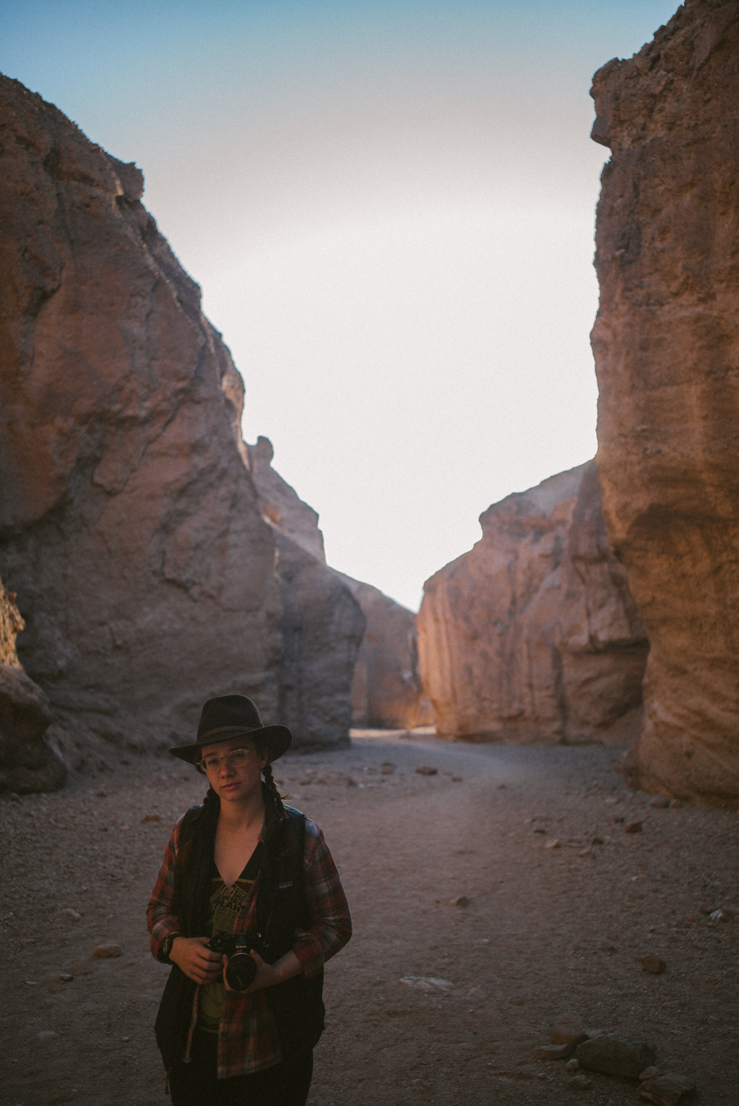 Death Valley, CA. Me deciding where to point my camera lens. Photo courtesy of Sing Howe Yam.