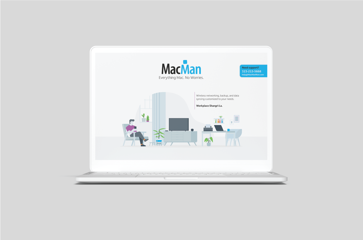 Animated panel on home page 3/3