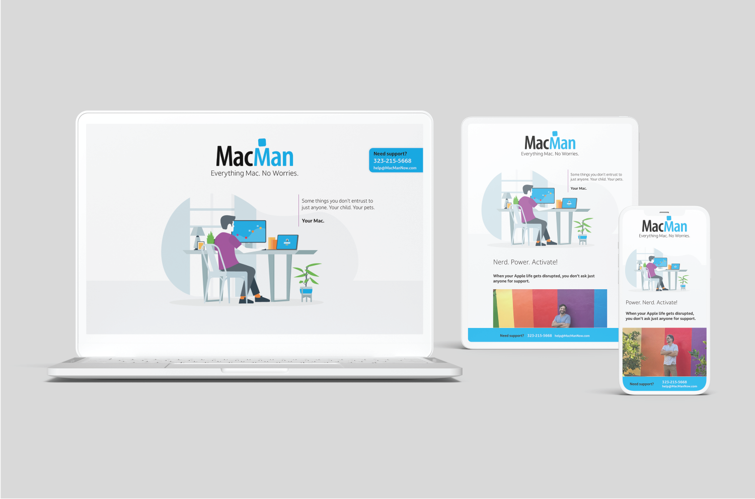MacMan website