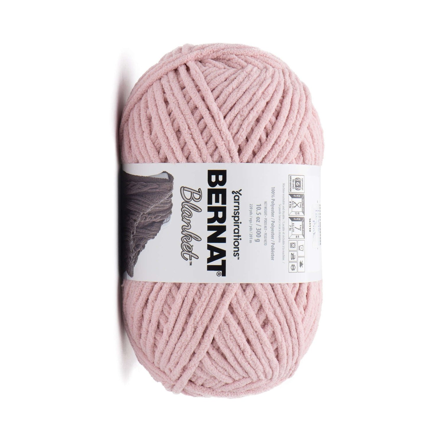 BERNAT Blanket 'Big', Pink Dust, 300g