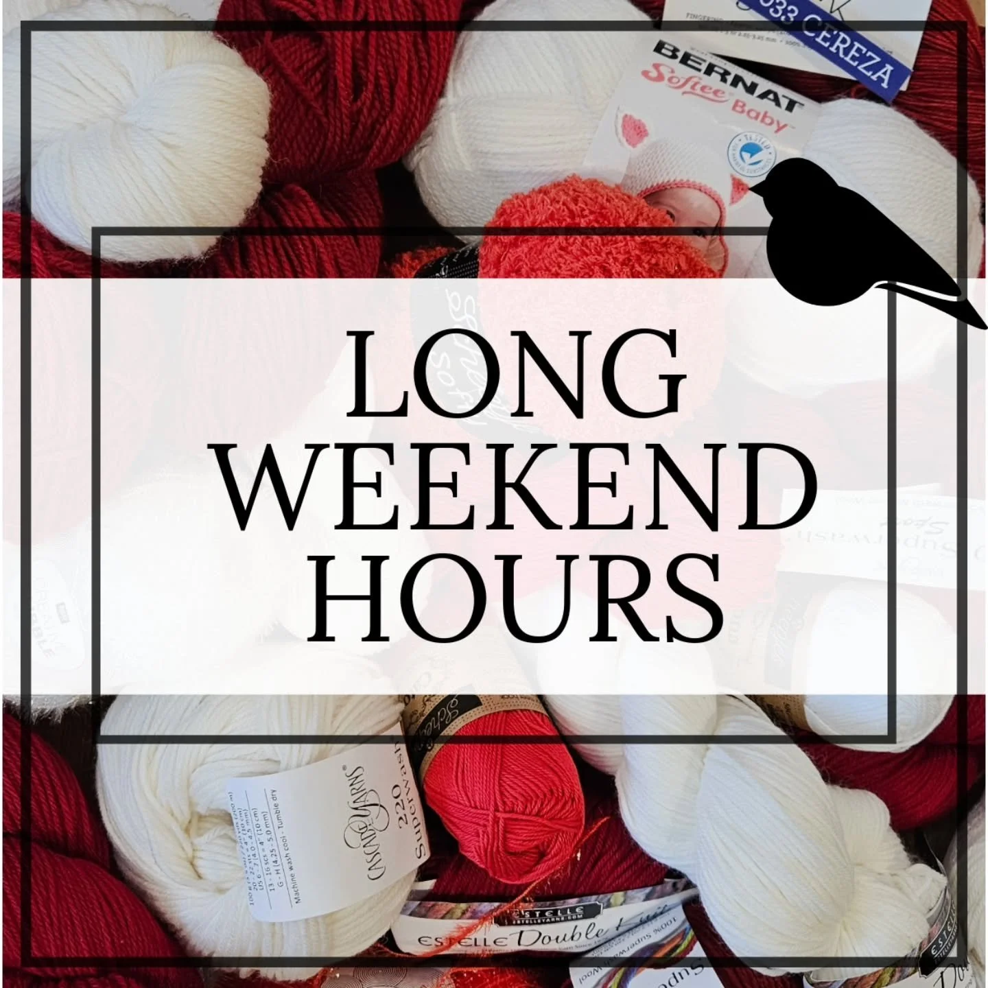 It's the first long weekend of summer, and we're here for it.

Shoppe Hours;
Saturday - 10 to 4
Sunday - 11 to 3
Monday - 11 to 3
Canada Day - CLOSED

Wishing everyone a safe and happy long weekend.
Happy Canada Day!