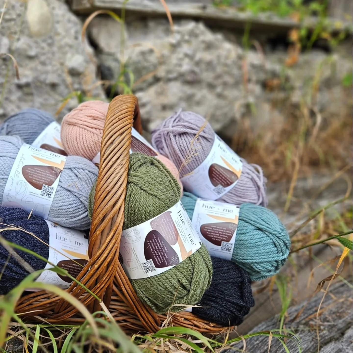 - Yarn Of The Month - 

We're excited to announce that we've chosen Lion Brand Hue + Me as our Yarn of the Month for September.

The perfect bulky weight blend of wool and acrylic for those cozy fall and winter projects.

Be sure to check out @twoofw