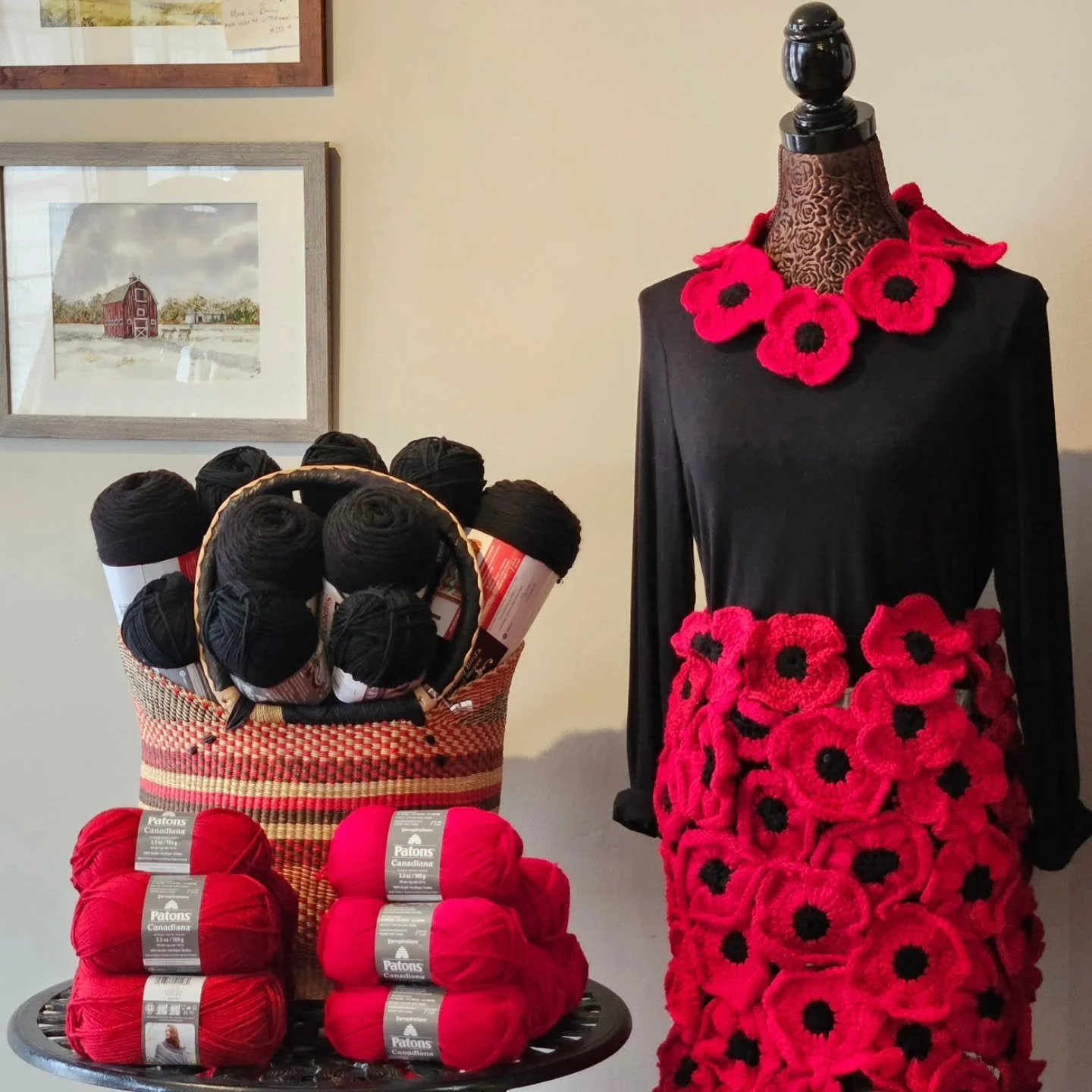 Bobcaygeon Poppy Project...

For those planning to knit or crochet poppies, we have all the yarn, hooks and needles you need! 

We are well stocked with Bernat Super Value (cherry red, true red, berry and black) and Patons Canadiana (cardinal, lava a