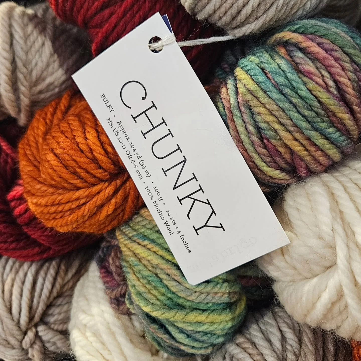 We're clearing out our remaining inventory of Malabrigo Chunky.

Grab yourself a skein, or two...or more at 30% OFF.
NOW $14.70 per skein (Reg. $21)

In-store and online, while supplies last. No code is required.