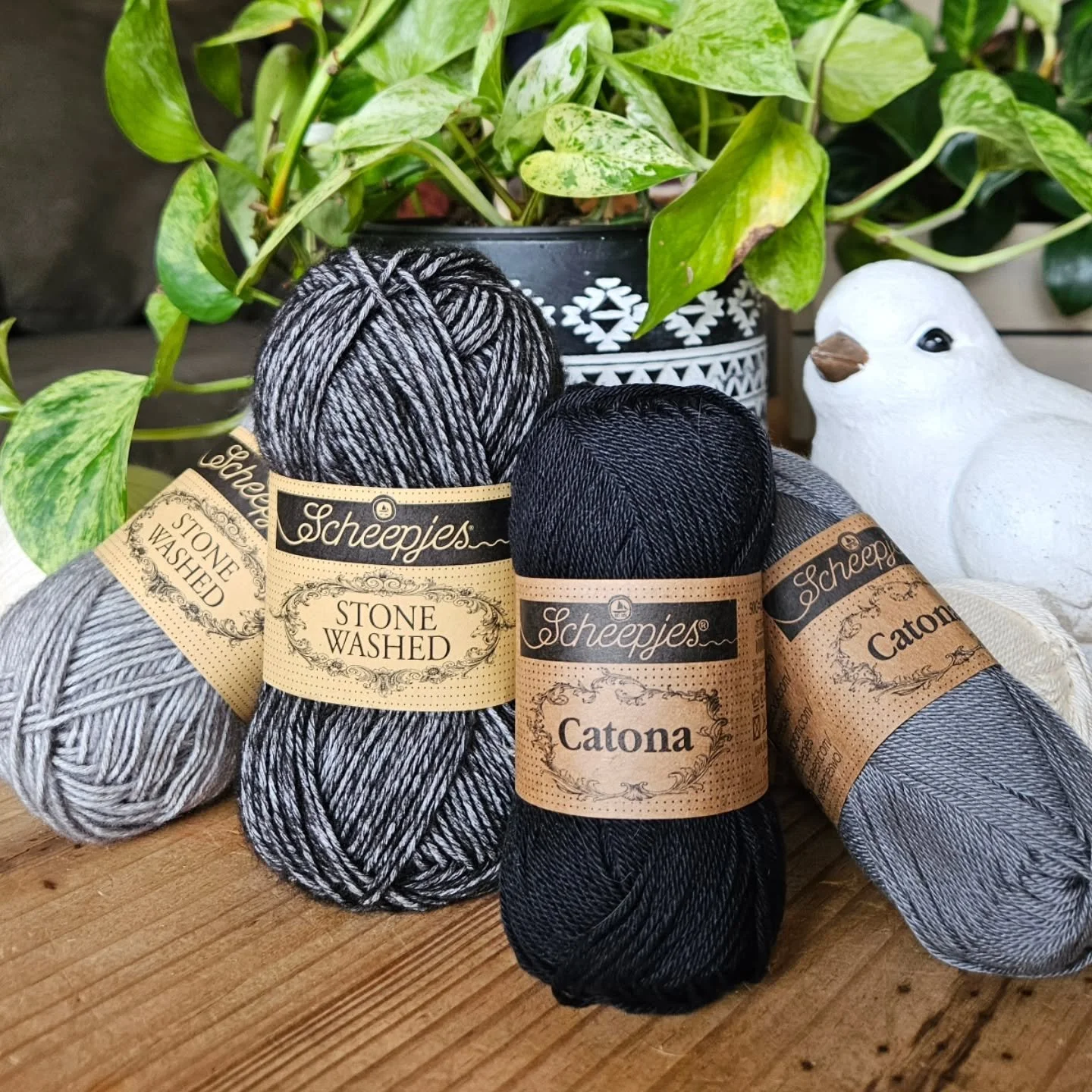 - Restock -

We have just topped up our inventory of Scheepjes Stone Washed and Catona. We once again have all the colours required for knitting Louise Crowther's animal and doll patterns,  along with their clothing and accessories. 

* Knitted Anima