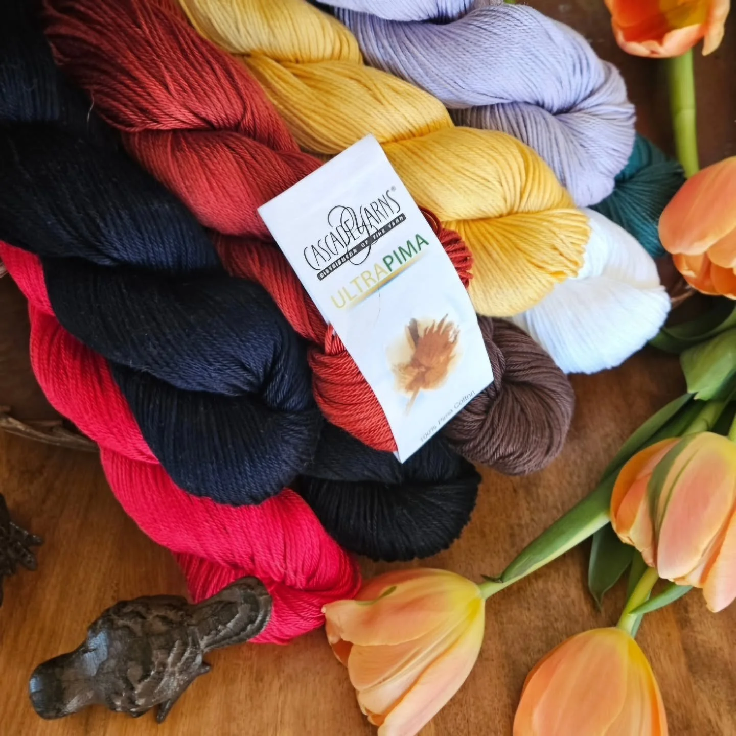 We're clearing out our remaining inventory of Cascade Ultra Pima.

Grab yourself a skein, or two...or more at 50% OFF. 
NOW $9.00 per skein (Reg. $17.99)

In-store and online, while supplies last. No code is required.
