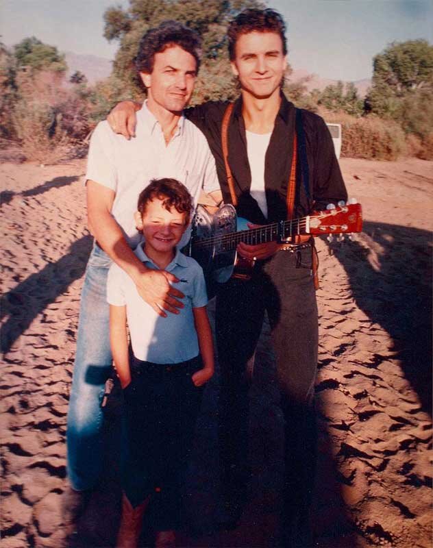 Billy Steinberg and Max Steinberg with Neil Giraldo - 1983